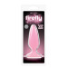 Анальная пробка светящаяся NS Novelties FIREFLY PLEASURE PLUG MEDIUM PINK