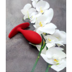 Анальная пробка Loveshop anal plug L RED 9.5 см *2.9 см