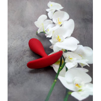 Анальная пробка Loveshop anal plug L RED 9.5 см *2.9 см