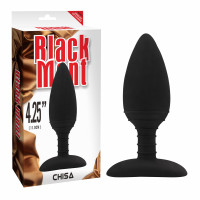 Анальная пробка с вибрацией Chisa Black Mont Anal Libido, черная
