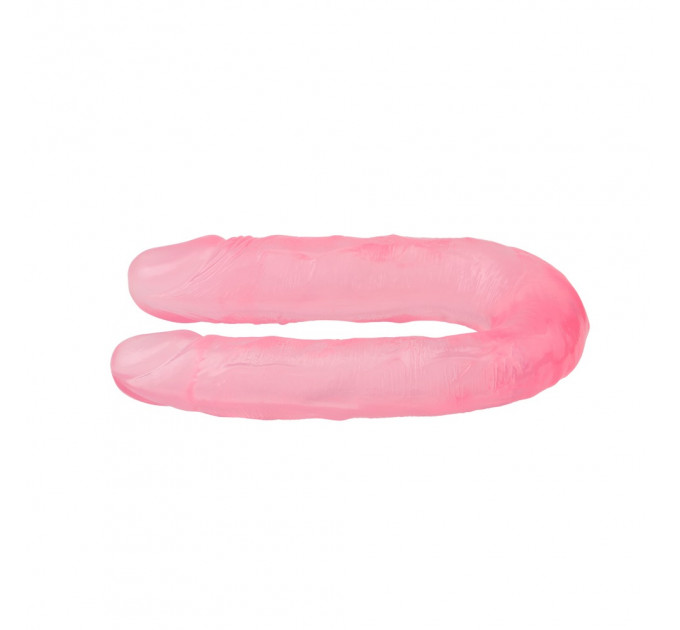 Фаллоимитатор двойной Chisa Hi-Rubber 13 Inch Dildo, розовый