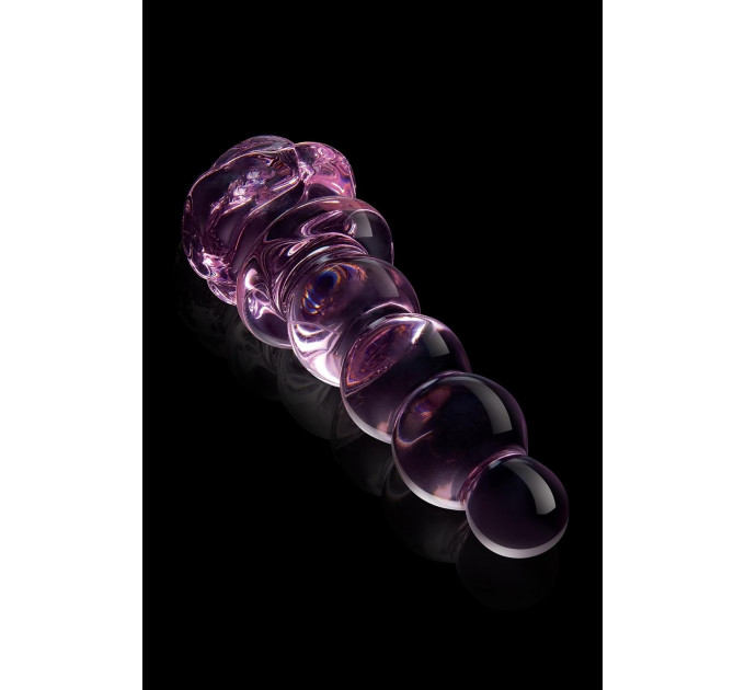 Фаллоимитатор елочка из стекла Dream Toys Glaze Glass в форме бутона розы