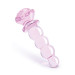 Фаллоимитатор елочка из стекла Dream Toys Glaze Glass в форме бутона розы