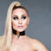 Нашийник широкий чорний Kinky Diva Collar Me! із золотистим замочком та ключиком