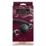 Кляп NS Novelties BONDAGE COUTURE BALL GAG BLACK