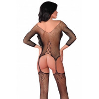 Комбинезон с имитацией чулок Livia Corsetti Dalitso черный, S/L