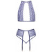 Комплект сексуальний Kissable Suspender Set S/M