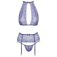 Комплект сексуальный Kissable Suspender Set S/M