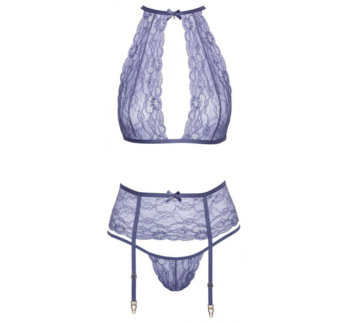 Комплект сексуальний Kissable Suspender Set S/M