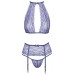 Комплект сексуальний Kissable Suspender Set S/M