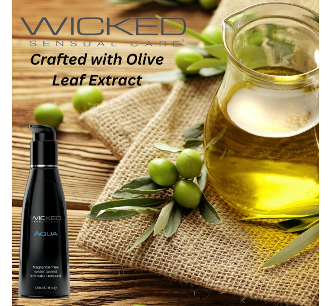 Лубрикат на водной основе с алоэ и витамином Е WICKED AQUA 250ML