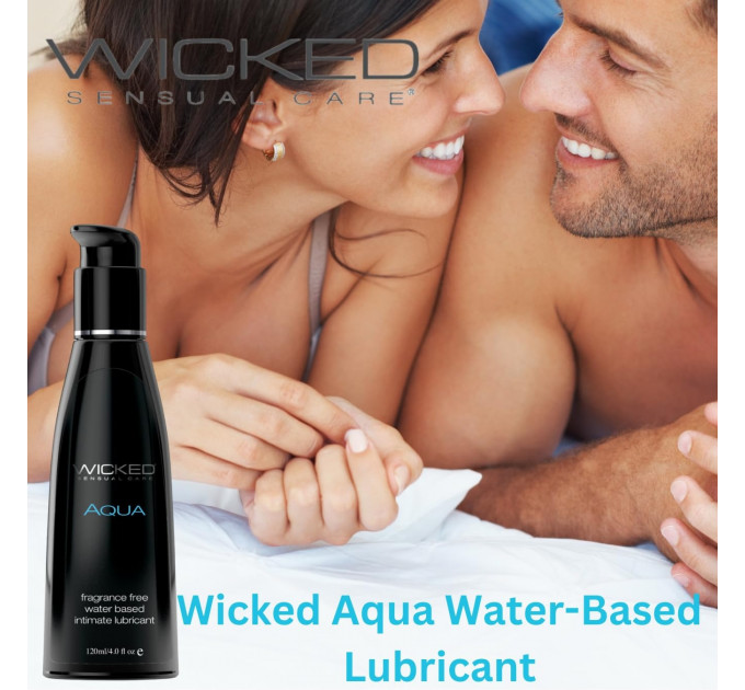 Лубрикат на водной основе с алоэ и витамином Е WICKED AQUA 250ML
