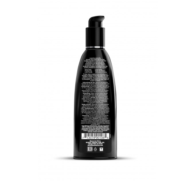 Лубрикат на водной основе с алоэ и витамином Е WICKED AQUA 250ML