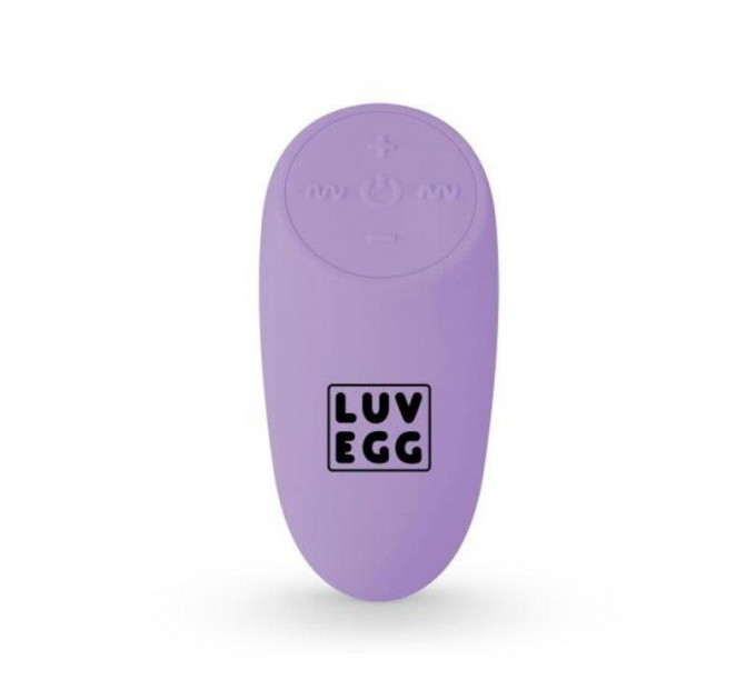 Вагінальне яйце з вібрацією та дистанційним пультом Luv Egg XL лілове