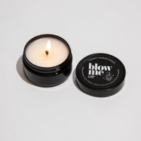 Массажная свечка мини с ароматом ванильного крема Blow me 50g