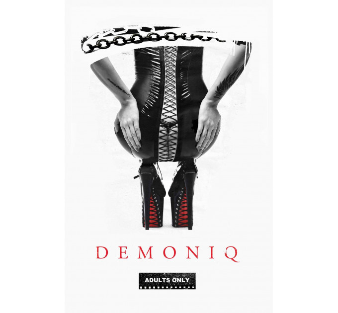Мужская футболка с принтом Demoniq TSHRB002 белая, M