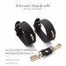 Наручники силіконові Roomfun Silicone Bondage Cuff чорні