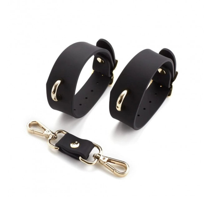 Наручники силіконові Roomfun Silicone Bondage Cuff чорні