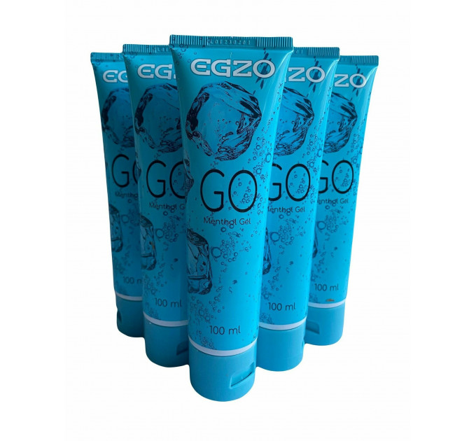 Охолоджуючий гель-лубрикант EGZO "GO"з пролонгуючим ефектом, 100 мл