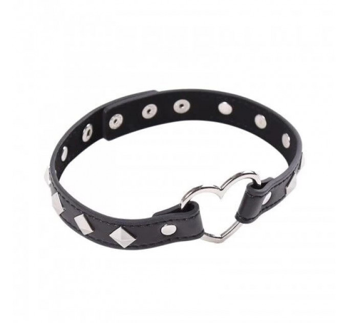 Ошейник DS Fetish Collart black metal