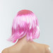 Парик каре с челкой Fetish Hair, розовый, 25 см