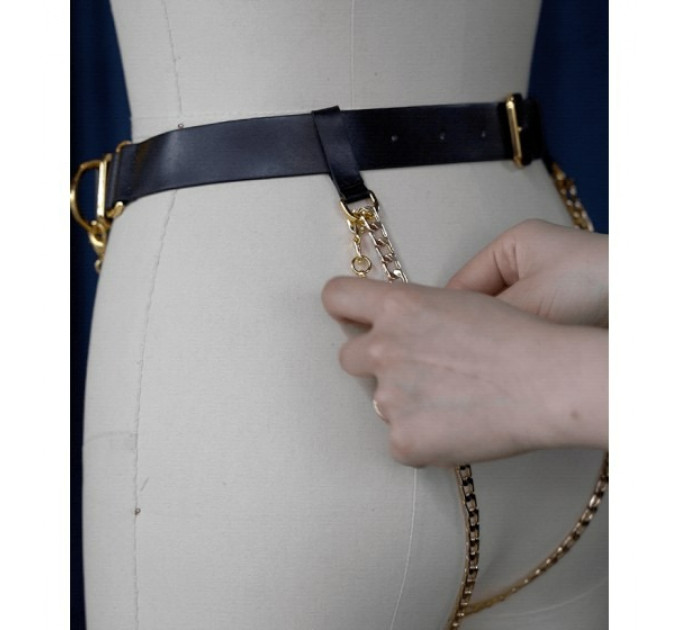 Пояс с золотыми цепочками Upko Indulge In The Restraints Collection