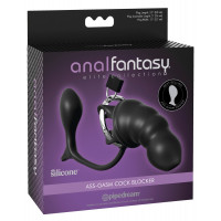 Пояс верности с анальной стимуляцией Pipedream Anal Fantasy и подвесным замком, черный