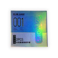 Презервативы полиуретановые ультратонкие Rume David 001 охлаждающие (цена за упаковку, 2 шт.)