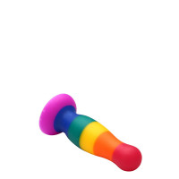 Райдужний анальний затор Dream Toys Colourful Love Plug