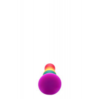 Райдужний анальний затор Dream Toys Colourful Love Plug