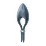 Регулируемое эрекционное кольцо с вибрацией SATISFYER DUELIST DARK BLUE