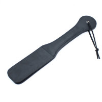 Шлепалка черная овальная с надписью LOVE PADDLE 31,5см