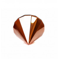 Вакуумный стимулятор клитора Diamond, розовое золото