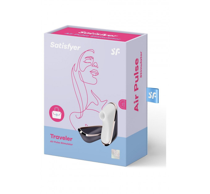 Вакуумный клиторальный стимулятор SATISFYER PRO TRAVELER