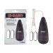 Вибропули серебристые Chisa Hi-Basic Double Play Bullets Vibrator с черным пультом управления