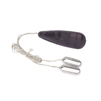 Вібропулі сріблясті Chisa Hi-Basic Double Play Bullets Vibrator з чорним пультом управління