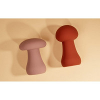 Вібратор для клітора у формі грибочка Sweet Em Velvet Lure Рожевий 9.4 см*5 см