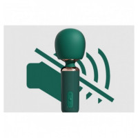 Вибратор-микрофон Qingnan No.5 Powerful Mini Wand Massager, зеленый