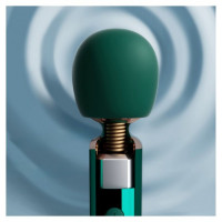 Вибратор-микрофон Qingnan No.5 Powerful Mini Wand Massager, зеленый