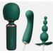 Вибратор-микрофон Qingnan No.5 Powerful Mini Wand Massager, зеленый