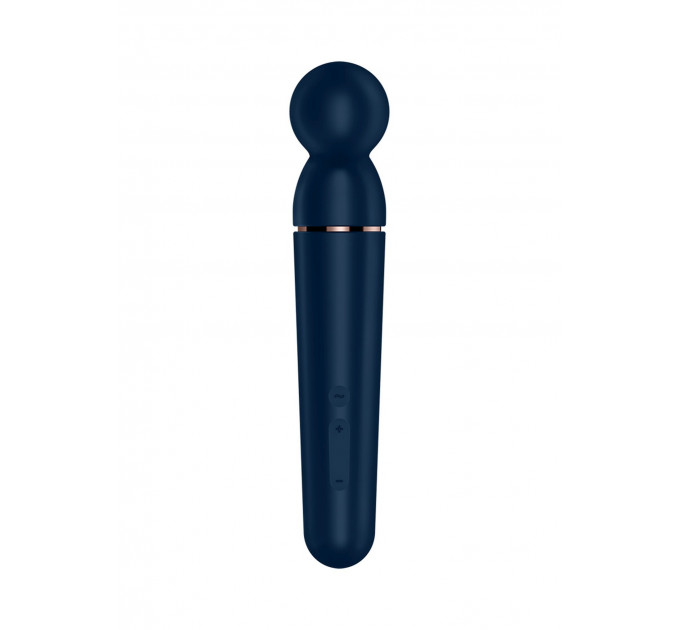 Вибратор-микрофон Satisfyer Planet Wand-er для стимуляции всего тела, синий, XXL