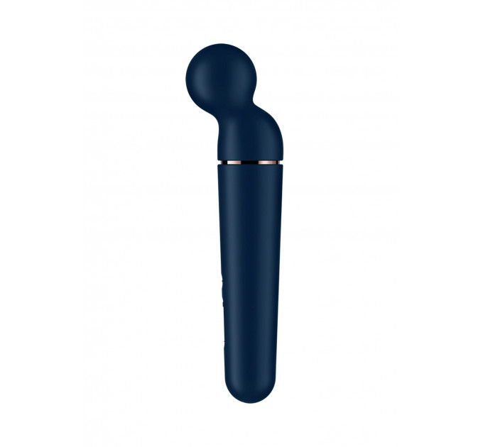 Вибратор-микрофон Satisfyer Planet Wand-er для стимуляции всего тела, синий, XXL