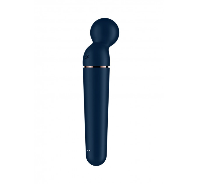 Вибратор-микрофон Satisfyer Planet Wand-er для стимуляции всего тела, синий, XXL