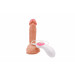 Вибратор реалистичный Chisa DiDi Extreal Sensual Controller на присоске с пультом, бежевый