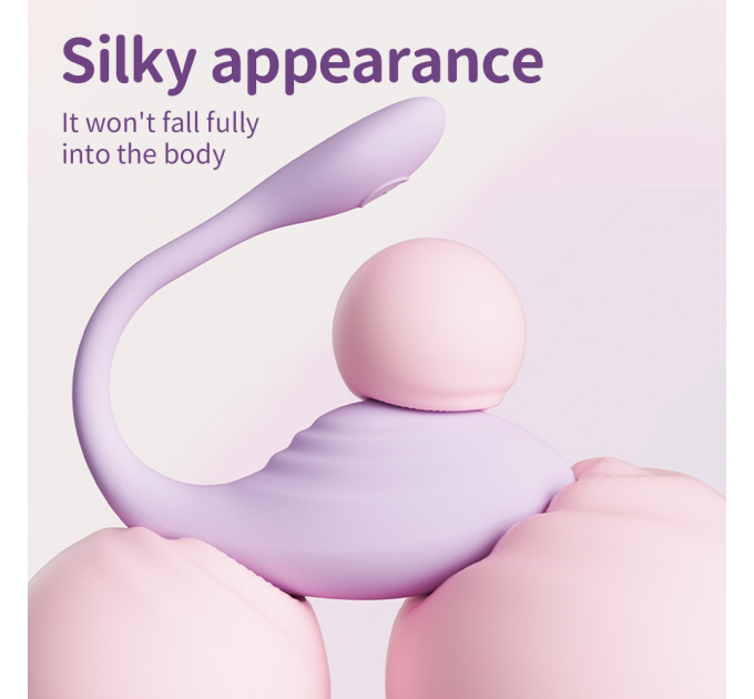 Віброяйце Every Night Toys Isadora з дистанційним керуванням, лавандовий, 10 режимів вібрації