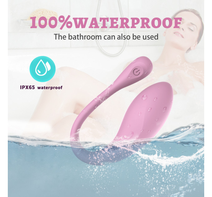 Виброяйцо Every Night Toys Isadora с дистанционным управлением, лавандовый, 10 режимов вибрации