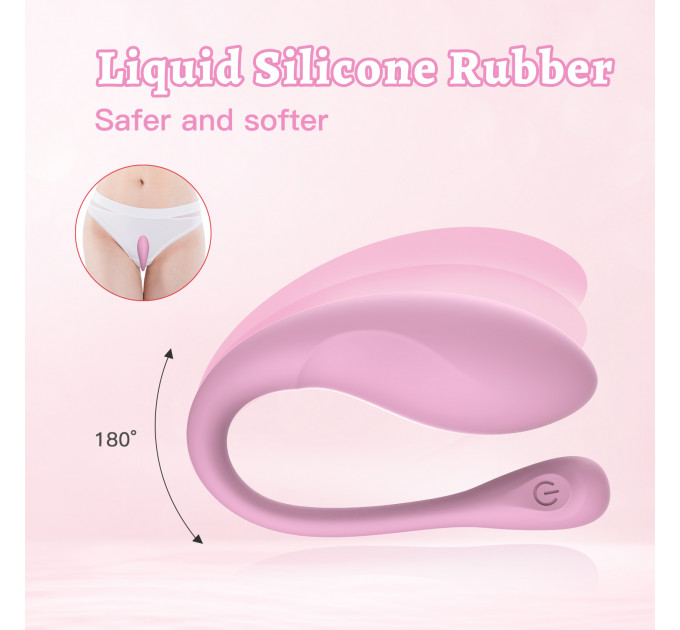 Виброяйцо Every Night Toys Isadora с дистанционным управлением, лавандовый, 10 режимов вибрации