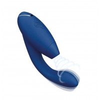 Инновационный бесконтактный вибратор-стимулятор Womanizer Duo 2 Blueberry