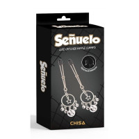 Зажимы на соски CHISA Senuelo Lure Catcher Nipple Clamps с бусинами