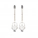 Зажимы на соски CHISA Senuelo Lure Catcher Nipple Clamps с бусинами